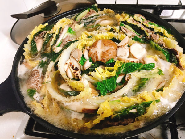 食譜分享-健康簡單日本千層火鍋