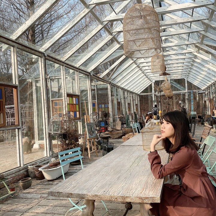 台韓夫婦約會去-首爾近郊玻璃屋網美咖啡廳-李鎮商會💗