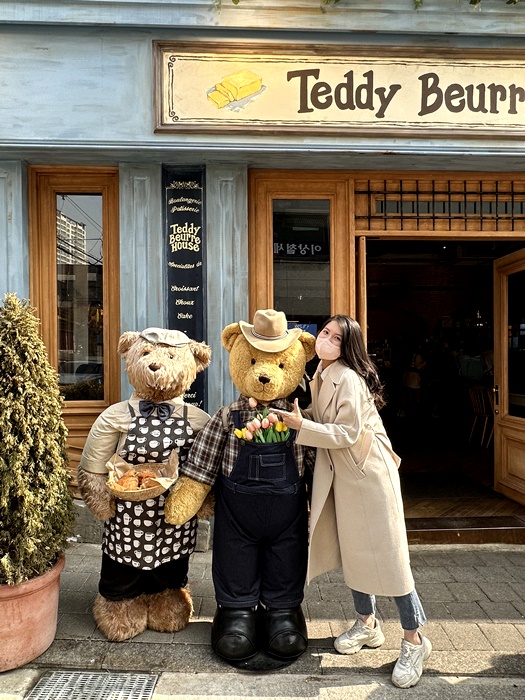 韓國爆紅！龍山好吃又好拍的可愛泰迪熊歐風咖啡廳-🐻Teddy Beurre House🐻